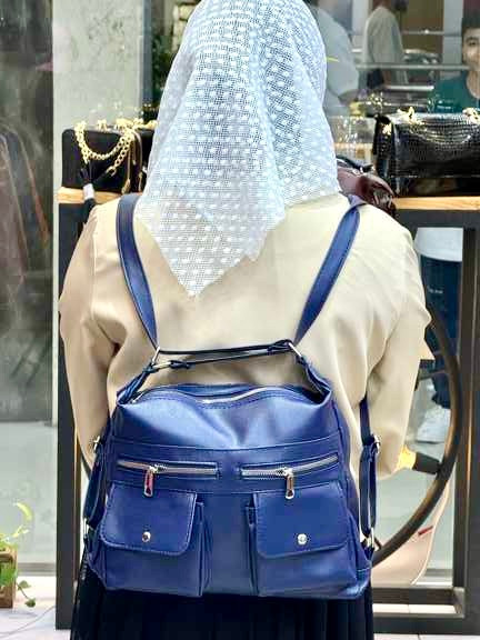 کوله پشتی چرم صنعتی