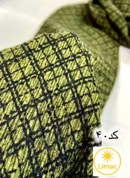 شال چهارخونه مربعی