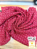 خرید شال قرمز پلیسه