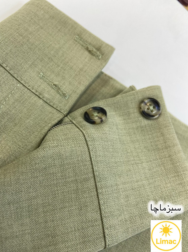 شلوار نیم بگ زنانه فاستونی سبزماچاخرید آنلاین