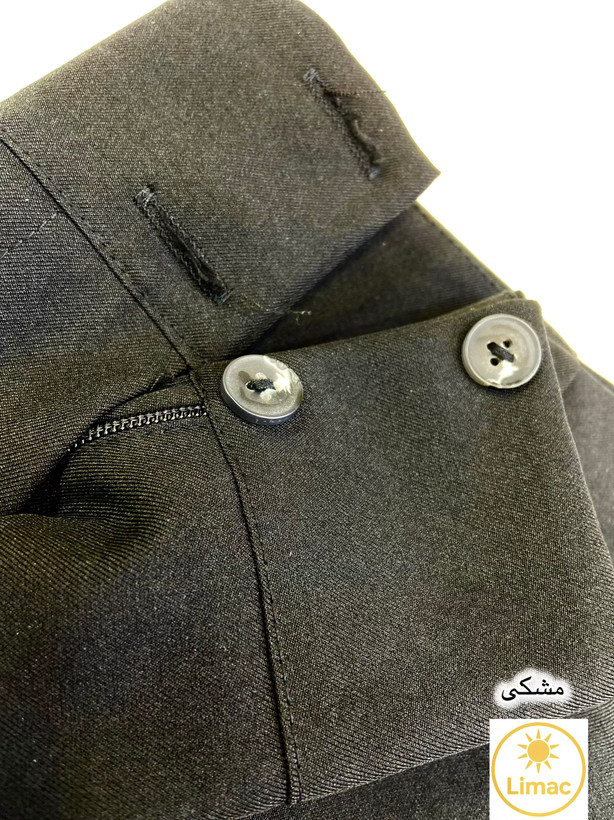 شلوار نیم بگ زنانه فاستونی مشکی جدید