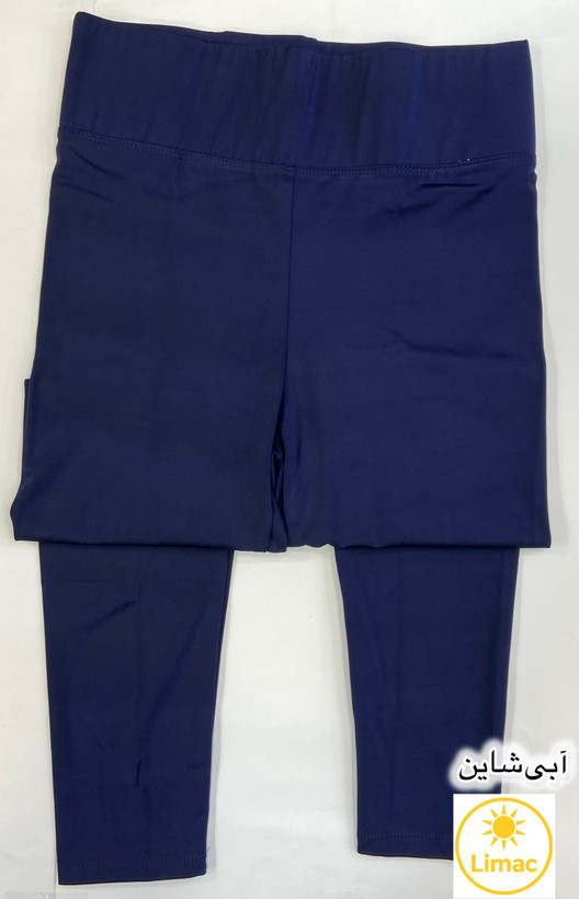 استایل لگ شاین زنانه سورمه ای