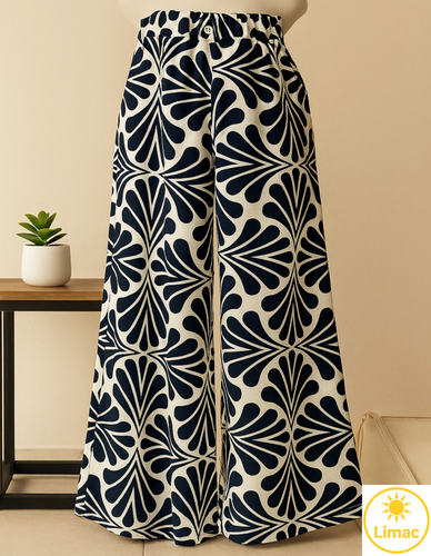 شلوار بگ لینن