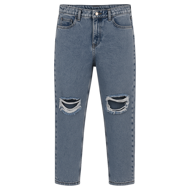 شلوار جین زاپ دار زنانه