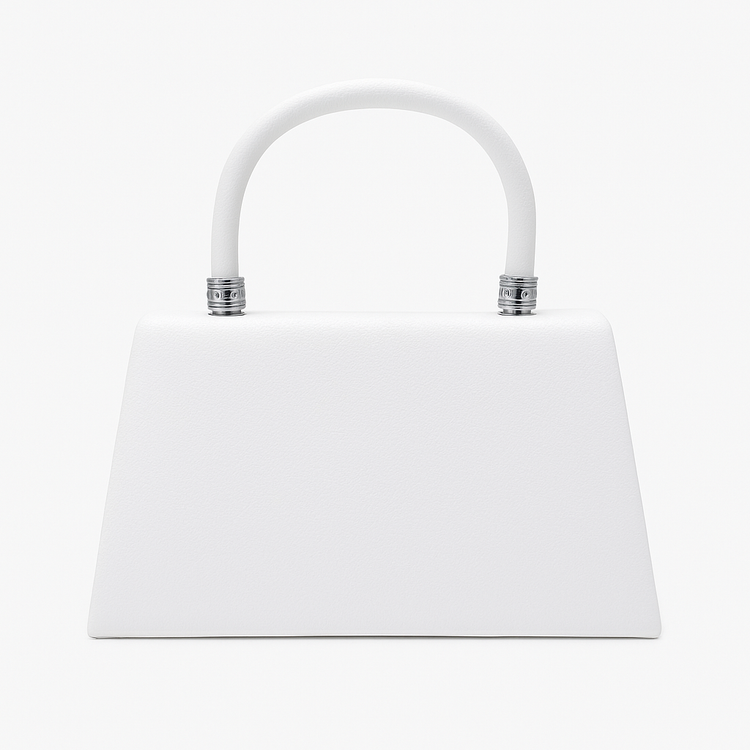 کیف دخترانه سفید دستی و دوشی