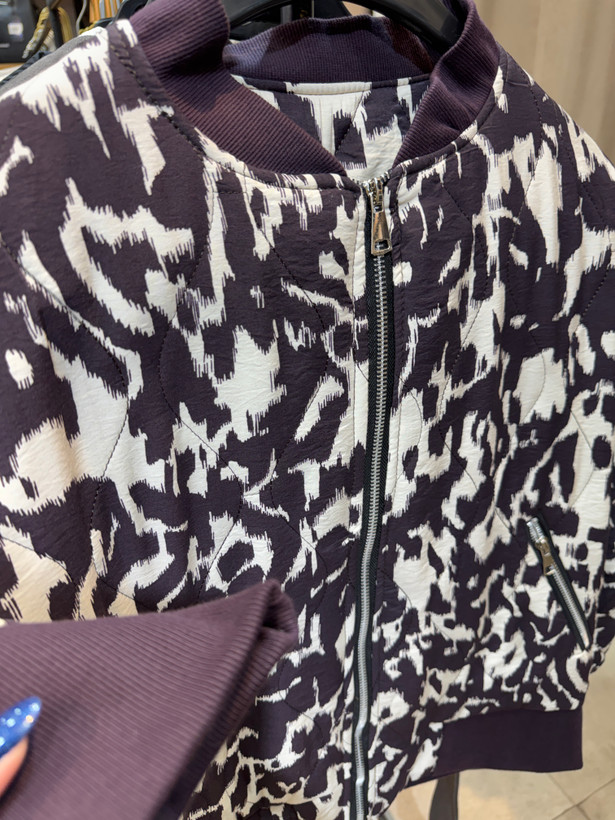 بامبر دخترانه طرحدار سبک و راحت برای پاییز و بهار