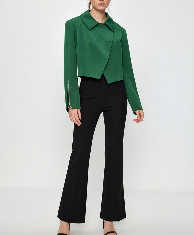 کتی کوتاه زنانه پارچه کرپ در رنگهای متنوع و ترندی