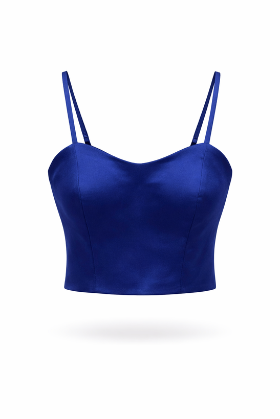 براقیت و کیفیت پارچه ساتن در کراپ مجلسی زنانه